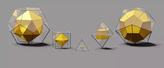 Platonic Solids Rendering